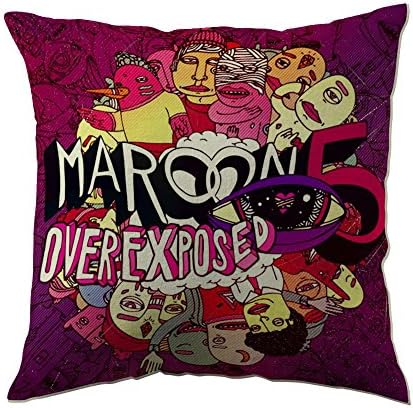 Maroon 5 Overexposed Pillow Cases (18"x18" One Side Printed)