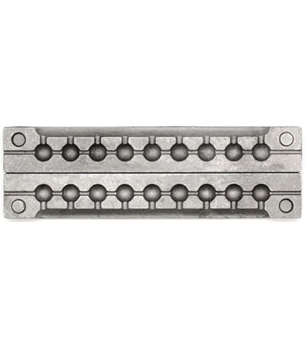 Moule à balle Round Nose double cavité Lyman pour calibre arme de poing Moule à balle Round Nose double cavité Lyman pour calibre arme de poing