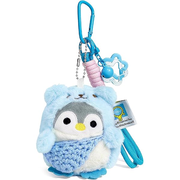 Amazon.com: Flixxo 4 Pack Kawaii Plush Penguin Stuffed Animal
