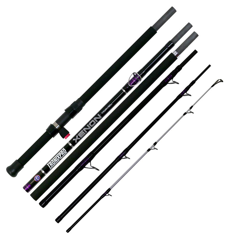 Tronixpro Xenon Travel Shore Fishing Rod, 12FT 6IN, 3-6Oz, Multi-Section