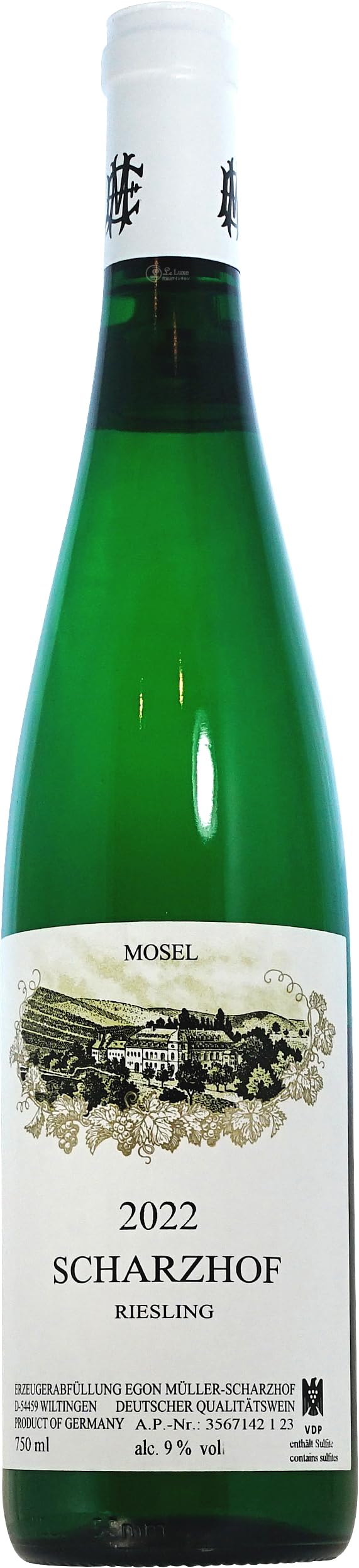 2022 シャルツホーフ エゴン ミュラー 正規品 白ワイン 750ml Egon Muller Scharzhof Riesling Q.b.A