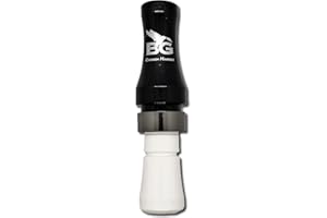 Buck Gardner Canada Hammer Goose Call, Polycarbonate, Black/White, CHP-BLKWH