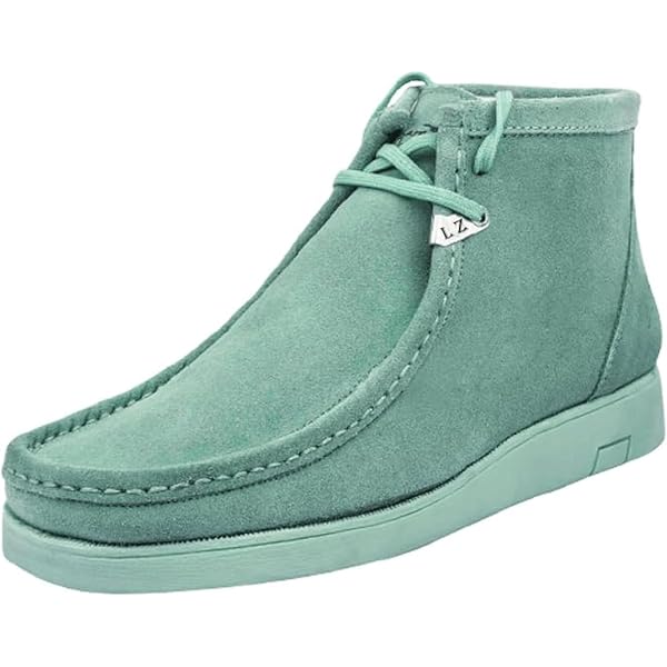 Amazon.com | LIBERTYZENO Mens Genuine Leather Adult Moccasin  display picture 2