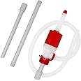 TERA PUMP Drum Barrel Pump - Heavy Duty BPA-Free for Emergency Essentials Disasters (No Batteries or Electricity Required), Fast Transfer 55 Gallon and Drinking Water w/Adjustable Length