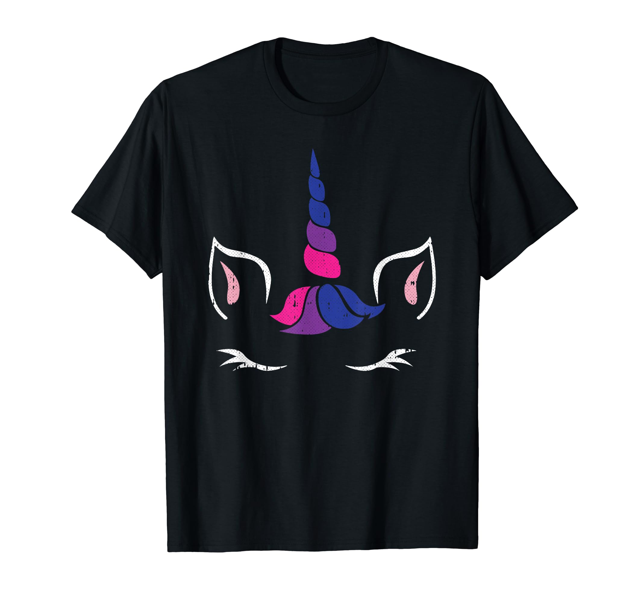 Unicorn Costume Bisexual Pride Magical Proud LGBT-Q Ally T-Shirt
