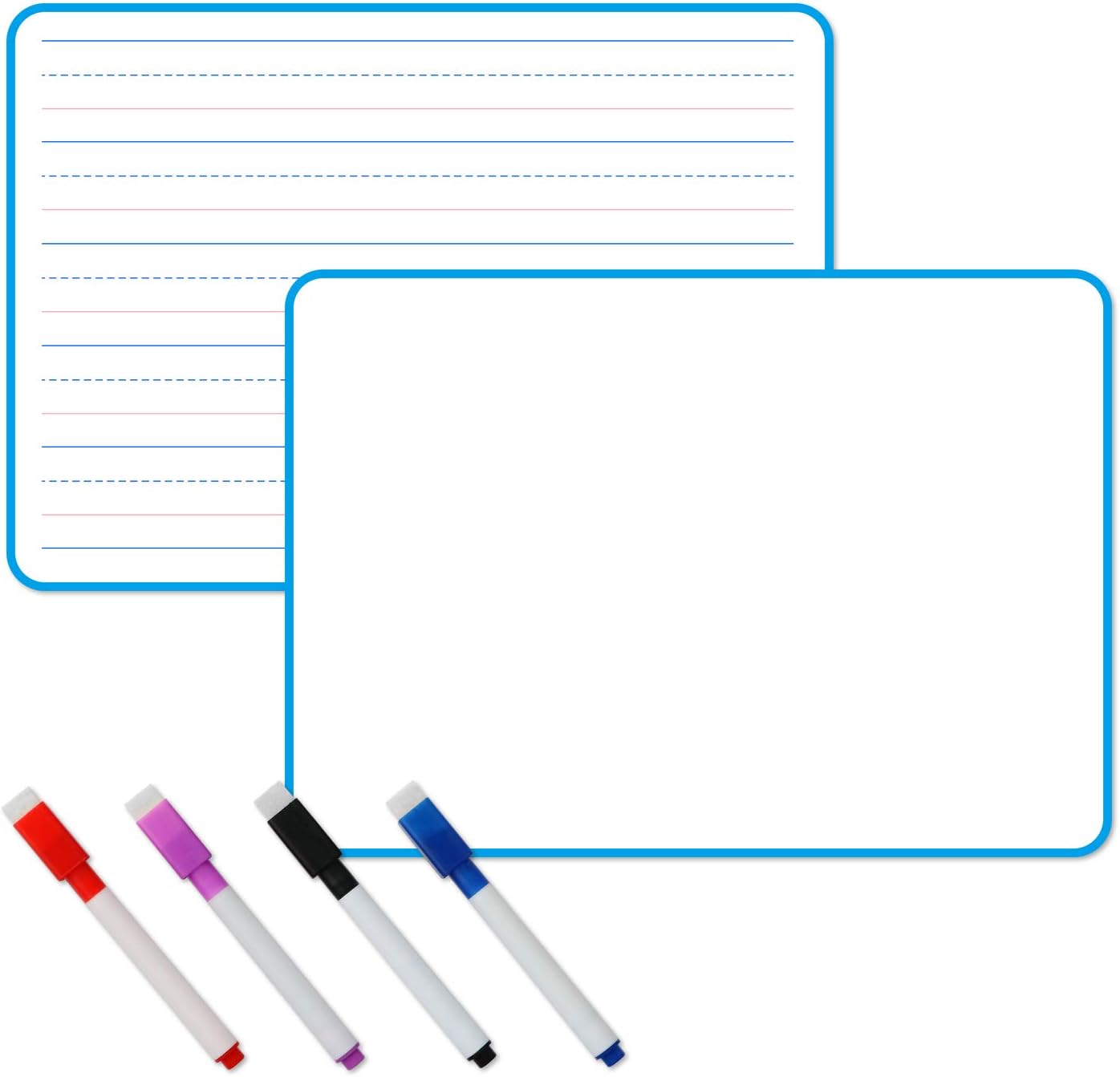 ROCONTRIP White Board, Ruled Dry Erase Board Portable