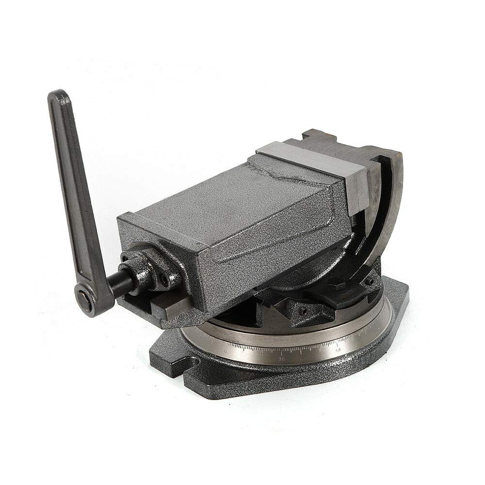 Buy 5" Precision Milling Vise Tilting Vise Swivel Base Angle Tilting 2