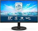 Philips 222V8LA 22 inch FHD Monitor VA 75Hz 4ms Speakers Flickerfree view 2