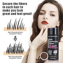 Hair Fibers for Thinning Hair for Women All-Natural