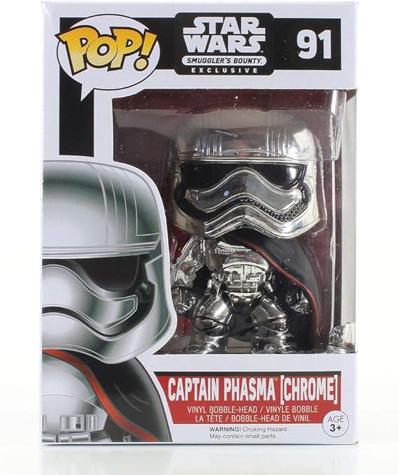 captain phasma funko pop chrome