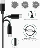 Aiivioll USB C Charger Cable for Anker Soundcore Earbuds Headphones 1m Type C view 3