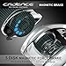 Cadence CB6 Baitcasting Reels, 20 LB Powerful Carbon Fiber Drag Baitcaster, 6.9oz Ultralight Casting Reels, Durable Aluminum Main Gear, 7.3:1 Gear Ratio, Super Smooth Cost-Effective Baitcaster Reels