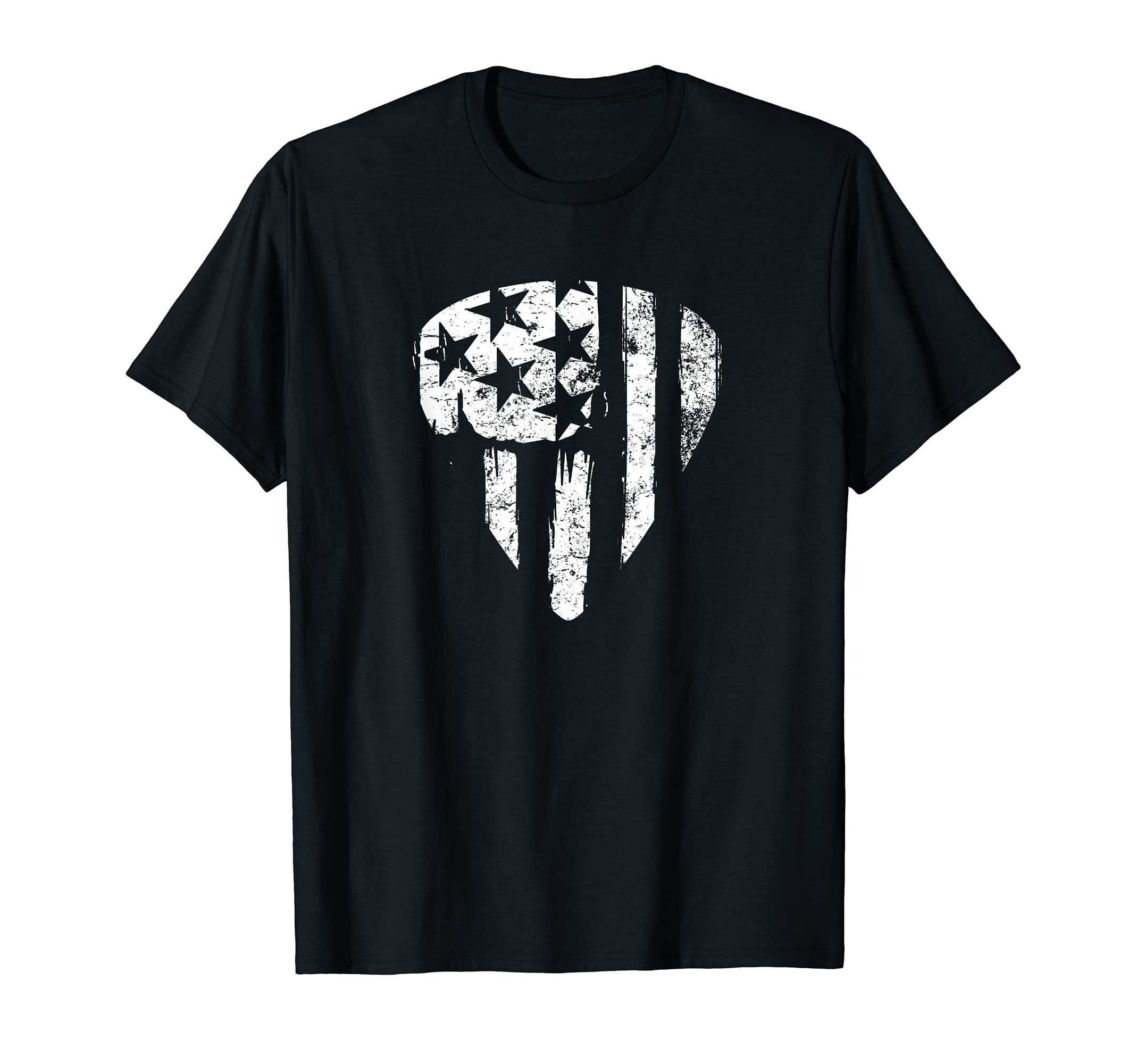 America USA Guitar Pick Flag Guitarist Bass Player Gifts T-Shirt
