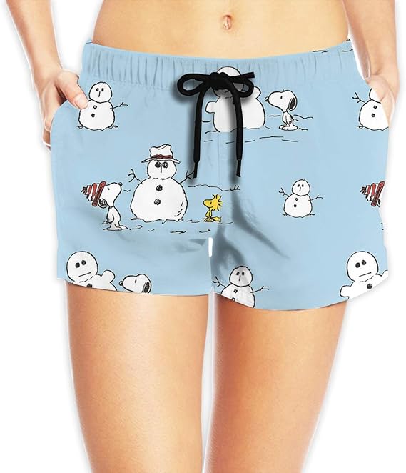 Amazon Co Jp レディース ハワイ アロハ プール ビーチパンツ スヌーピー 6 レディース おしゃれ サーフパンツ 防水速乾 水着 人気 ビーチパンツ サーフトランクス ゴムウェスト 水着 旅行 速乾 海パン ショートパンツ サーフパンツ 水陸両用 服 ファッション小物