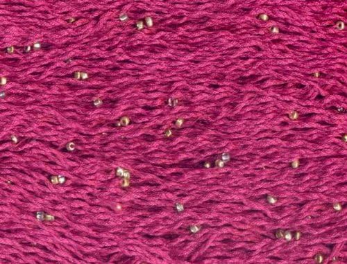 Louisa Harding Mulberry Hand Beaded, 35 - Raspberry