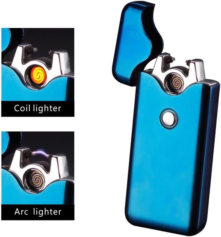 Lighters Usb Arc Lighter Rechargeable Flameless Windproof