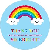 Lerpwige Thank You Stickers 60Pcs Square Handmade Sealing Label Tag Sticker For Thanksgiving Envelope Greeting Invitation