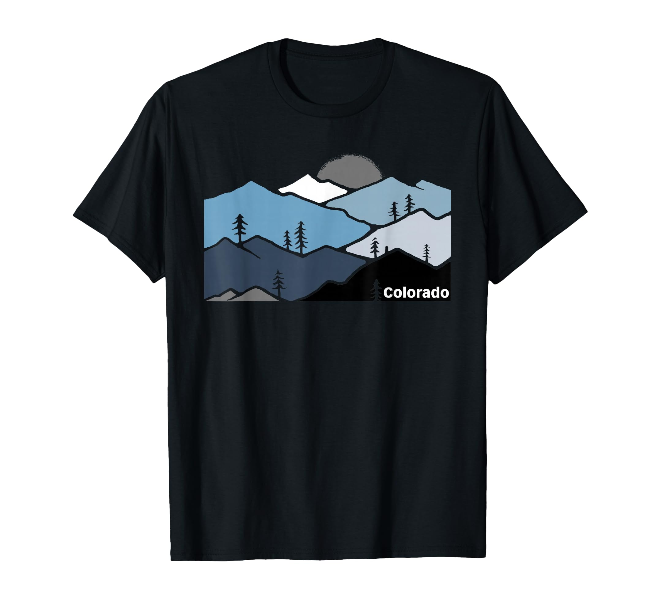 Photo 1 of **SIMILAR**Colorado Mountain Outdoor Retro Landscape T-Shirt, 5XL