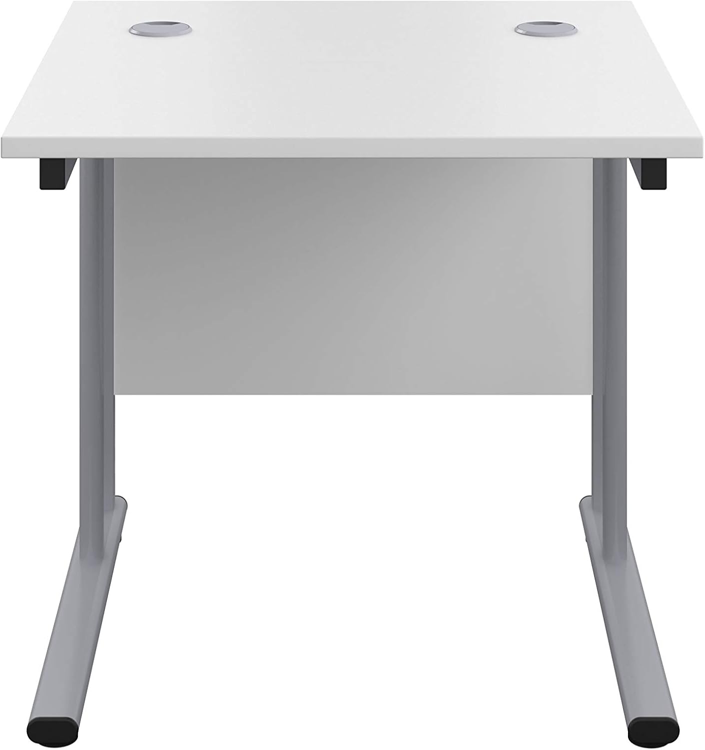 Office Hippo Heavy Duty Rectangular Cantilever Office Desk, Home Office Desk, Office Table, Integrated Cable Ports - Image 5