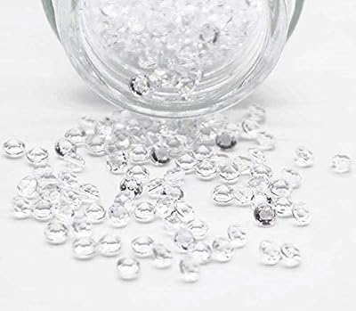 Bonnin 5000 Clear Wedding Scatter Confetti Crystals Acrylic Diamonds