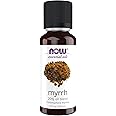 NOW Essential Oils, Myrrh Oil Blend, Meditative Aromatherapy Scent, Steam Distilled, 100% Pure, Vegan, Child Resistant Cap, 1