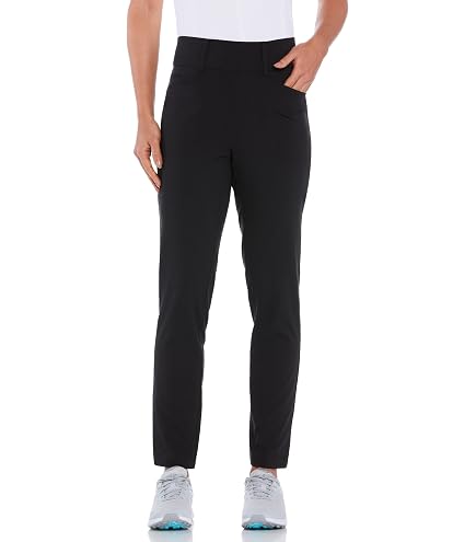 Amazon.com: Callaway Pull-On Tech Stretch Pants Brilliant White XS