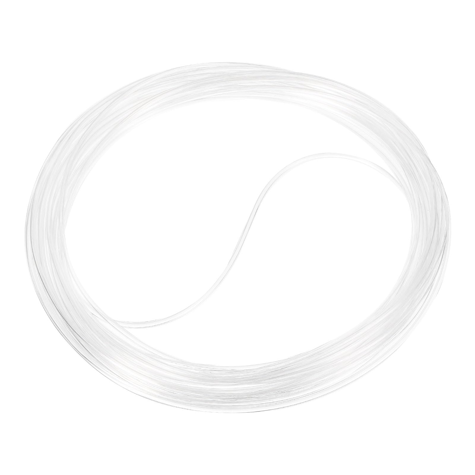 Rebower Polyurethane (PU) 3.2mm x 2mm Clear PU Air Tubing Hose, 10m/32.8FT, 1pcs