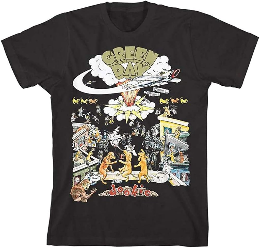 Green Day Dookie Scene TShirt Amazon.co.uk Clothing
