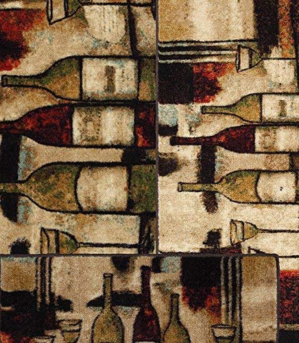Mohawk Home Brown Wine And Glasses Area Rug (2'6"x3'10")
