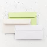 Clairefontaine 55475C Self-Adhesive DL Envelopes 20 Pack 120gsm Pollen Green view 7