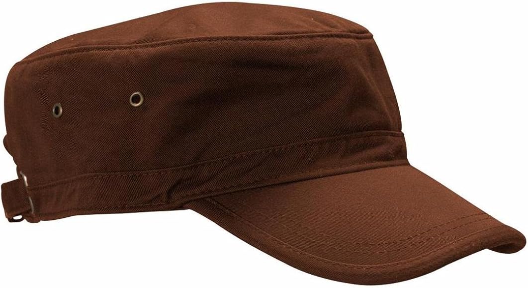 econscious SWEET-250 100% Organic Cotton Twill Adjustable Corps Hat, Black: Clothing