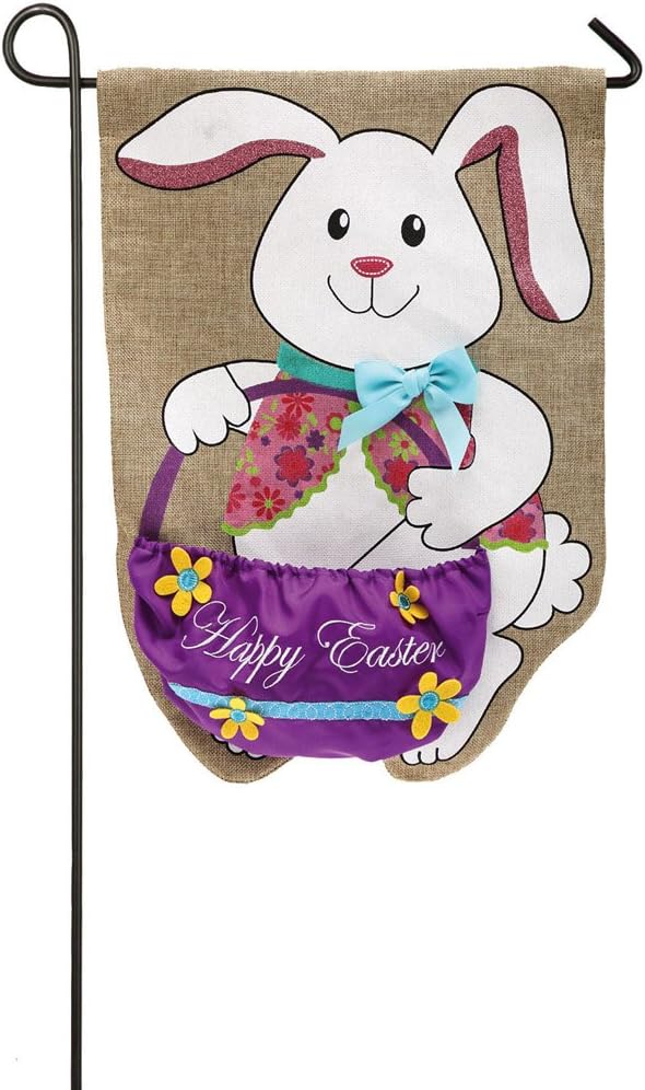 Best Garden Flag Double Sided Bunnies