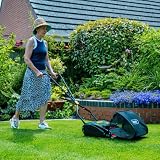 Webb WEH12R Manual Hand Push Cylinder Lawnmower with Roller 30cm 18L Bag view 5