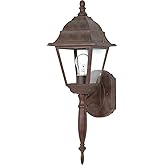 Nuvo 60/541 One Light Outdoor Wall Mount, Bronze/Dark