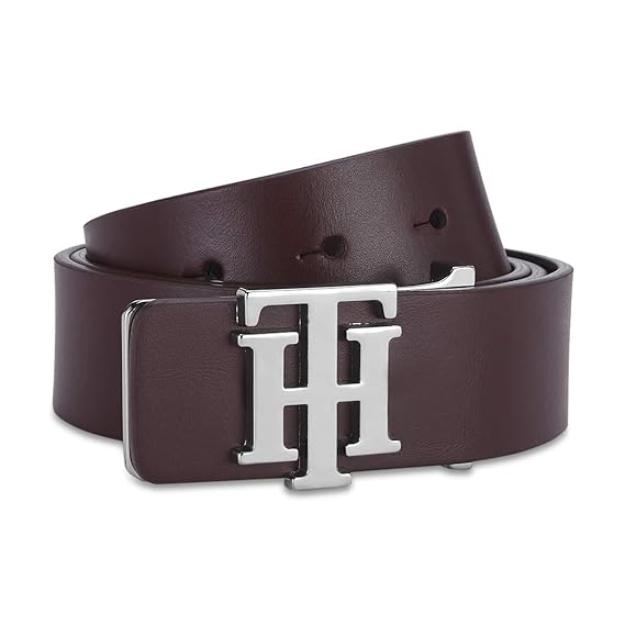tommy hilfiger men's leather belt
