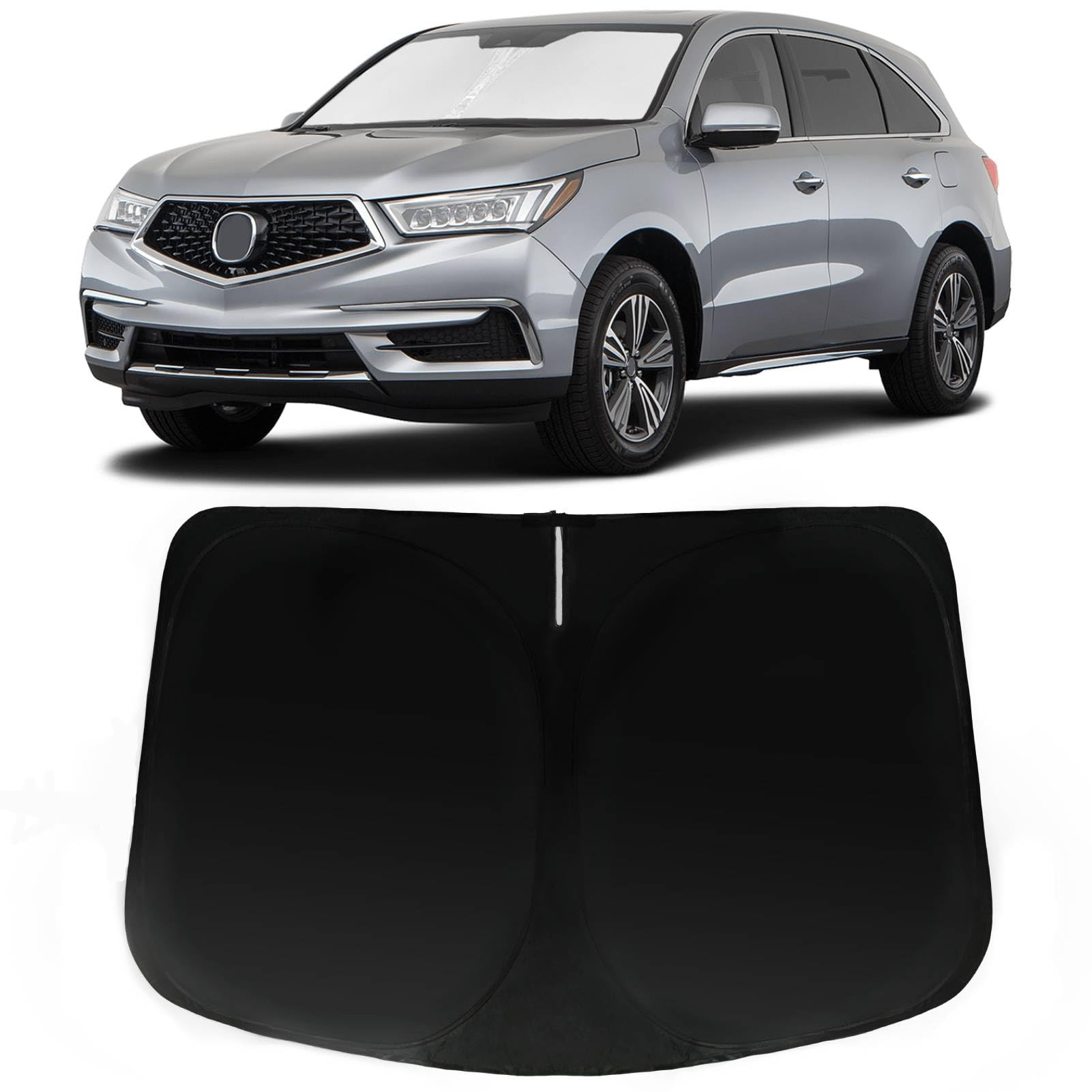 Photo 1 of PAIMOHO Windshield Sun Shade for Acura MDX 2021-2024, Car Front Window Sunshade with 240T Sun Visor Protector Blocks UV Rays Heat Sun Shield Accessories