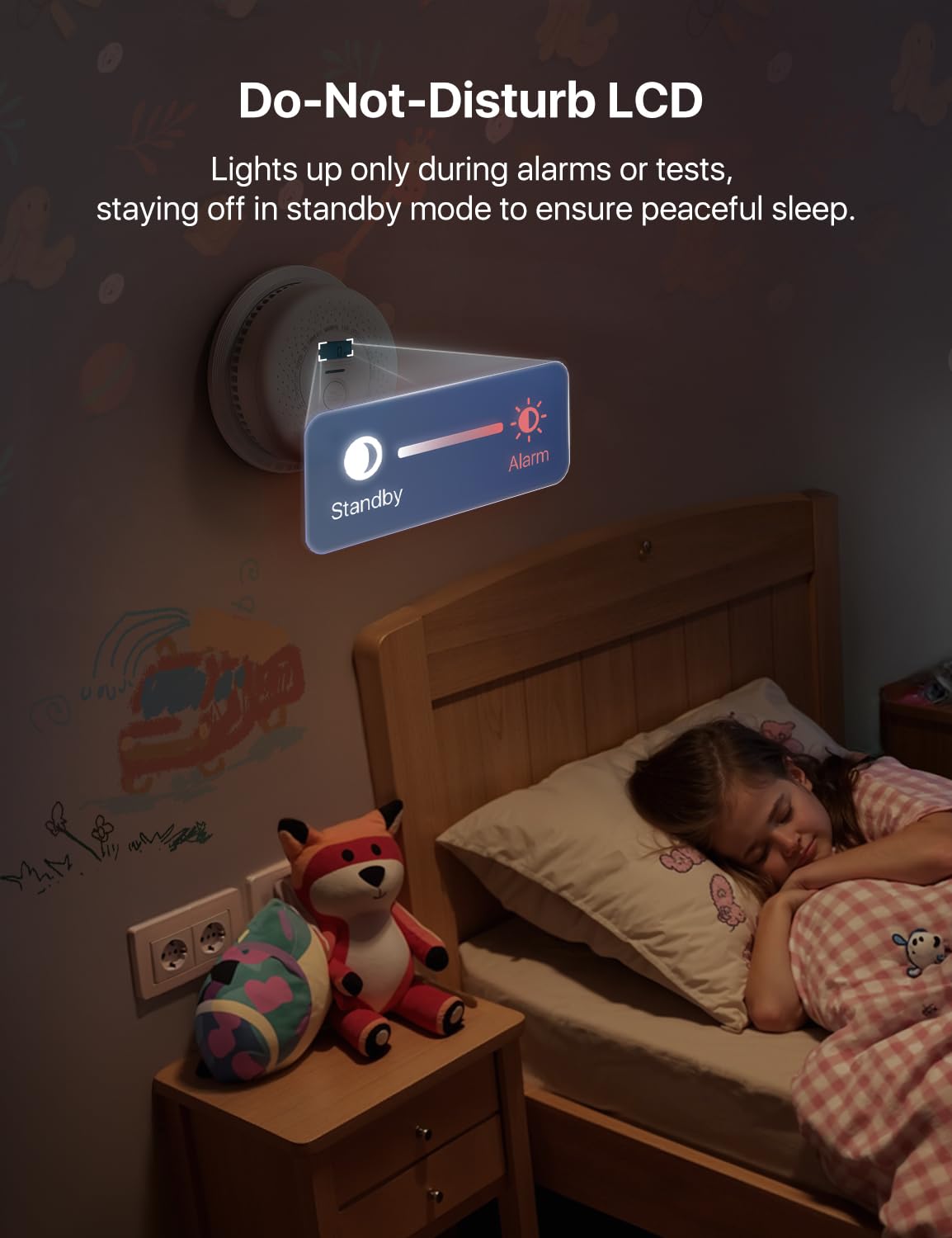 X-Sense Smoke and Carbon Monoxide Detector Combo, Wireless Interconnected Combination Smoke and Carbon Monoxide Detector with LCD Display & 10-Year Battery, RF Interconnected Model, 6-Pack