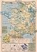 Cavallini & Co. France Map Decorative Decoupage Poster Wrapping Paper Sheet