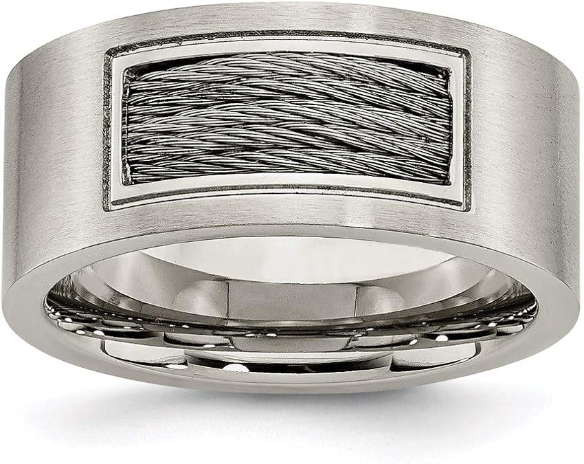 Anello A D In Acciaio Inox Con Inserti In Rame - Diametro 8.2 Cm, Per Equitazione E Addestramento Cavalli - Foto 9