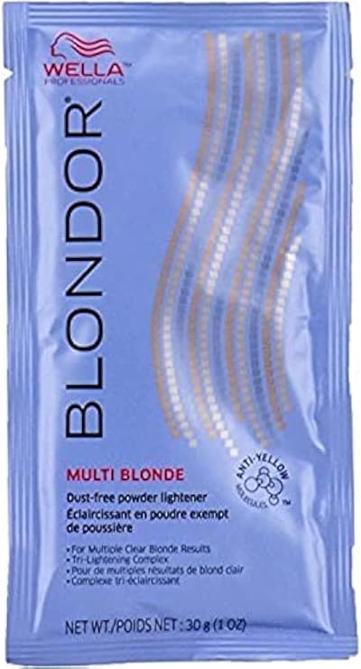 Wella Blondor Lightening Powder 30ml Professional Hair Bleach Developer