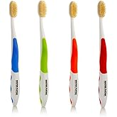 MOUTHWATCHERS Dr Plotkas Soft Bristle Flossing Toothbrush Manual Soft Toothbrush for Adults, Ultra Clean, Good for Sensitive 