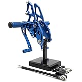 FXCNC CNC Billet Motorcycle Rearset Foot Pegs Rear