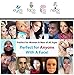 ToGoSpa, Bamboo Charcoal Under Eye Repair Mask, Collagen Under Eye Patches, Enriched With Ale Vera, Hyaluronic Acid, Lightens Skin Tone And Soothes Redness And Puffiness, Pack Of 6