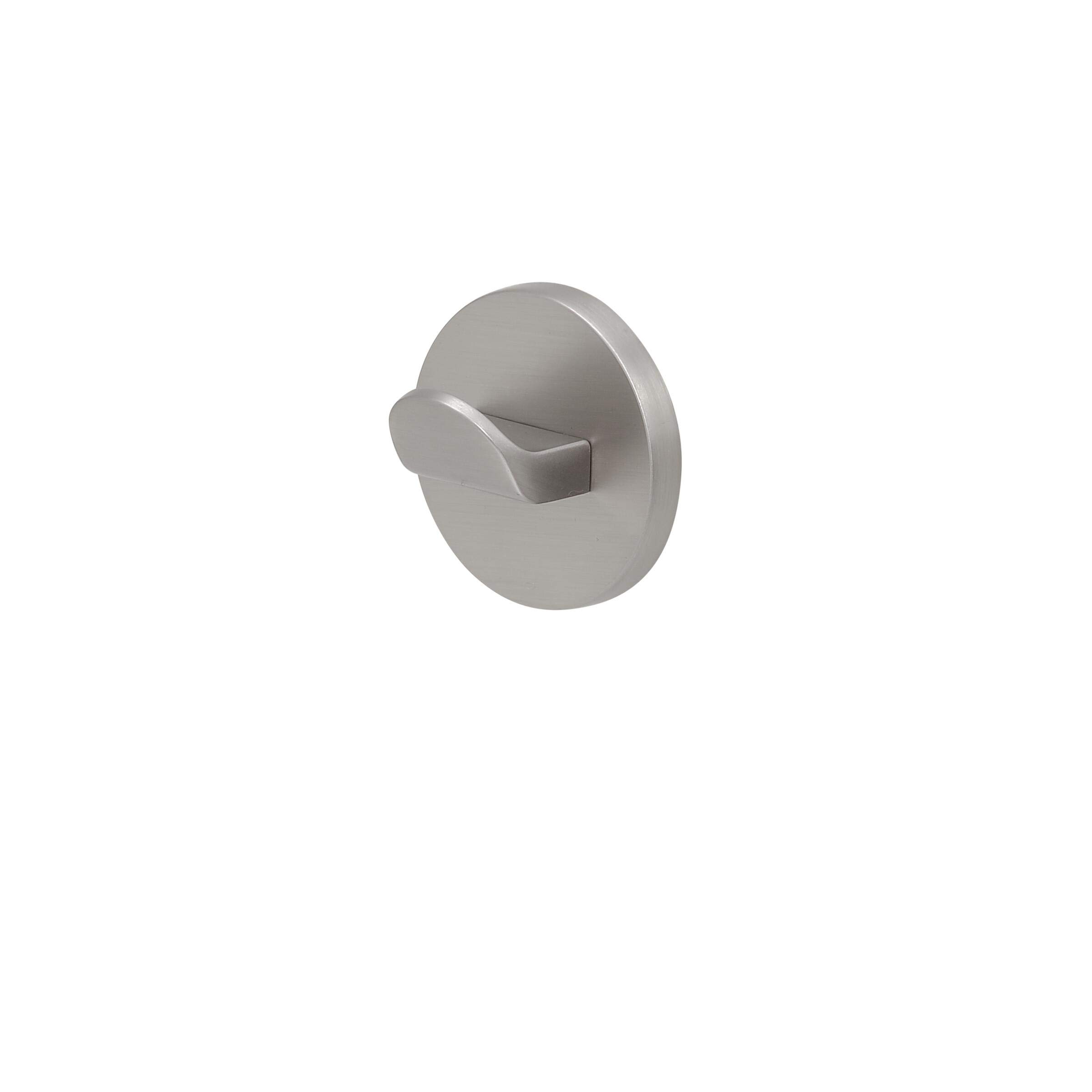 Tiger Noon, Towel hook small, Brushed stainless steel, 21x34x34mm