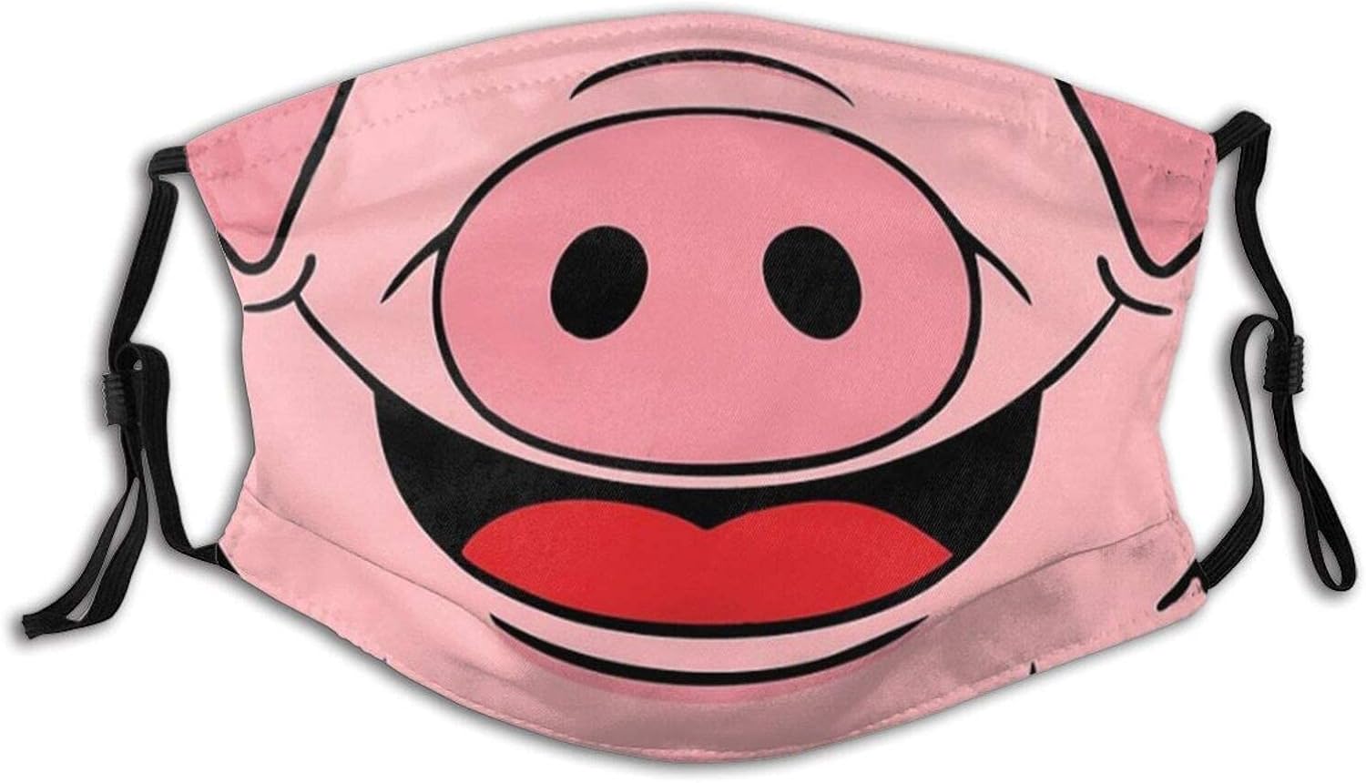 Pink Pig NoseFace Mask, BreathableAdjustableDust Filter Mask