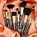 Docolor Makeup Brush Set 12PCS Premium Synthetic Foundation Brushes Set Brushes Kit for Eyeshadow Blending Blush Powder Concealers