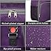 SEEHONOR Insulated Lunch Box Thermal Durable Reusable Lunch Bag Lunch Tote Bag Bento Bag Soft Bag for Women Office Work School Picnic Hiking Beach,Purple