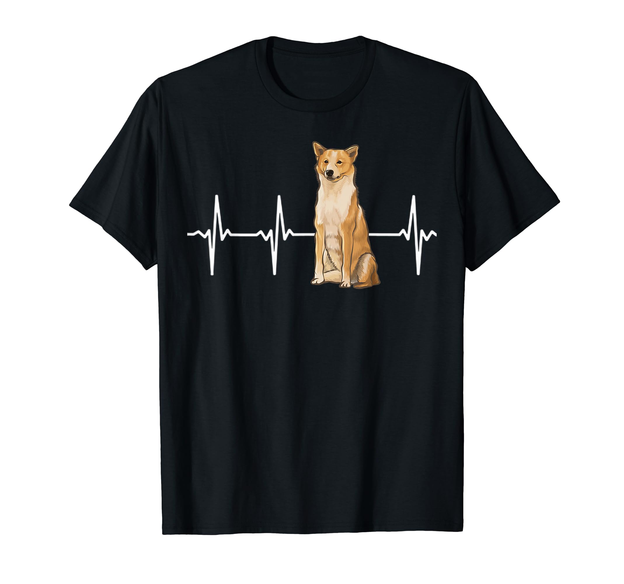 Canaan Dog Heartbeat Dog Lover T-Shirt