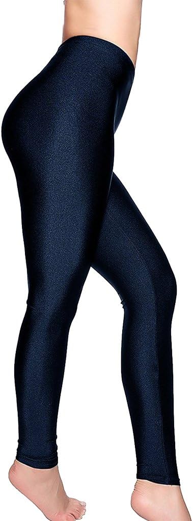 Women's Stretched Shiny Sports Leggings