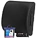 Elephix Memory Foam Lumbar Support Cushion Lower Back Pain Relief Orthopedic Posture Pillow | Travel Case and Extension Strap Included